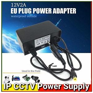 CCTV Camera Adapter DC 12V 2A SMPS Power Supply lighting transformer For Security System IP Camera