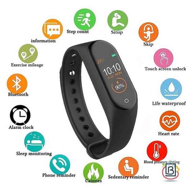 M4 Smart band 4 Fitness Tracker Watch Sport bracelet